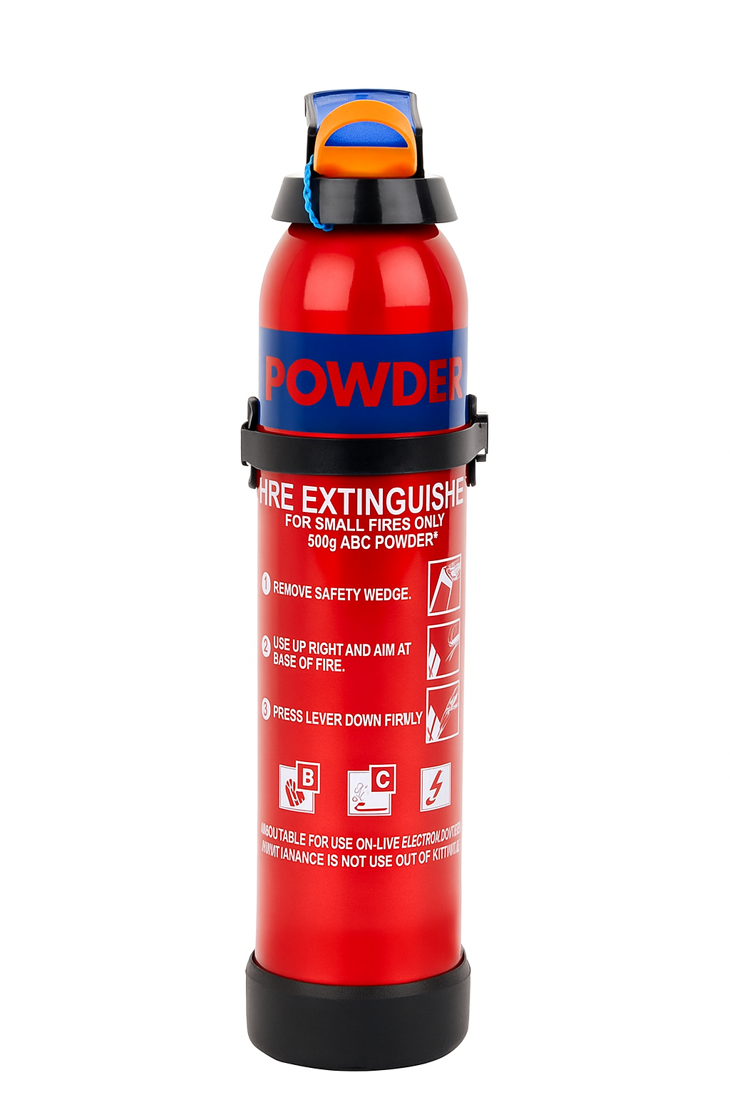 ABC Dry Powder Fire Extinguisher 900g